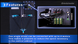 Parallel Robot Using AZ Series αSTEP Hybrid Control 